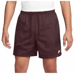 NWT Nike Men's Club Woven Flow Shorts Size XXL Maroon Activewear